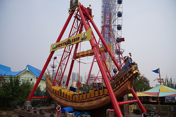 24 seats pirate ship amusement park ride