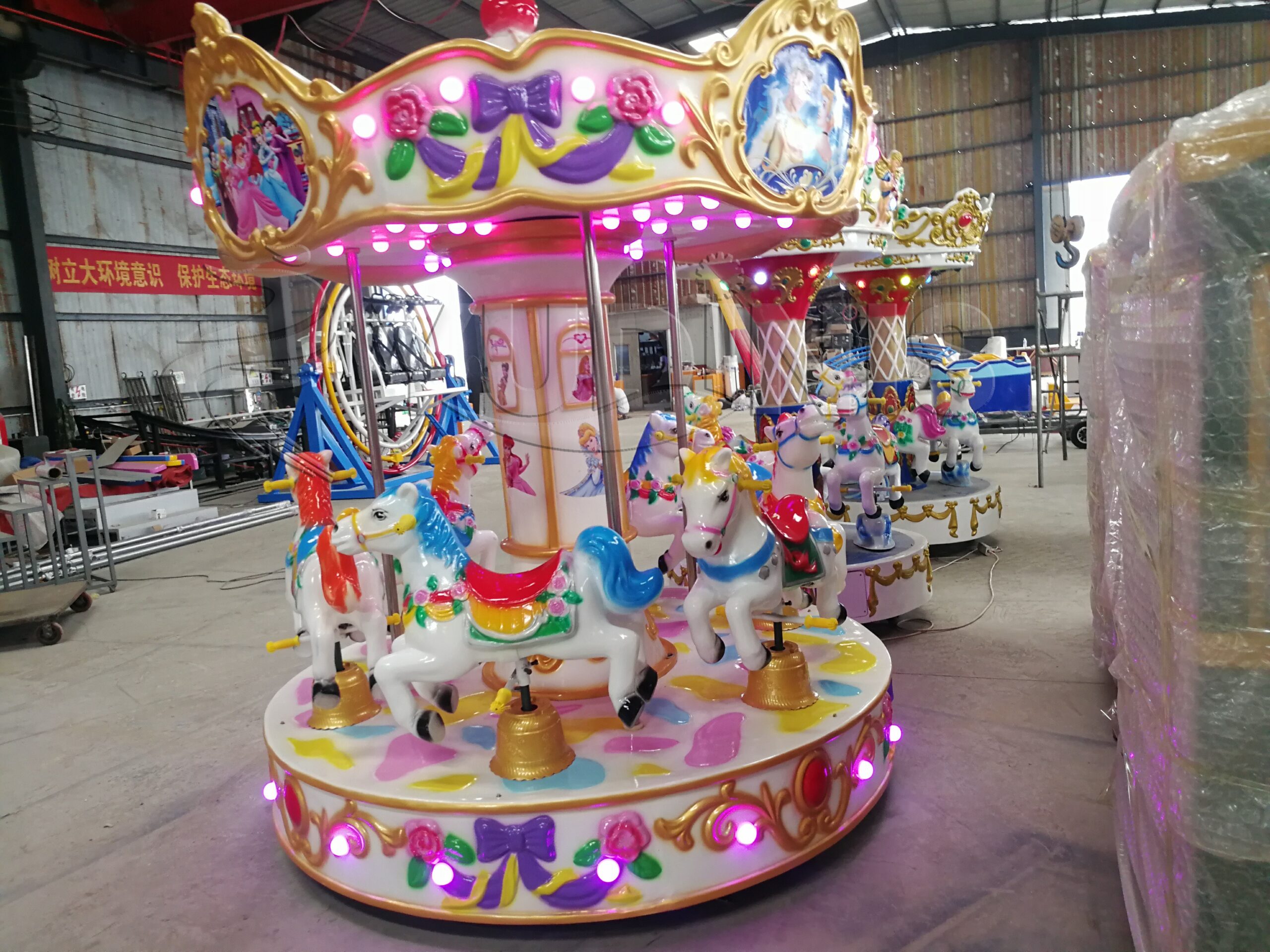 Carousel ride for kids