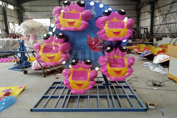 Crab mini Ferris wheel for kids