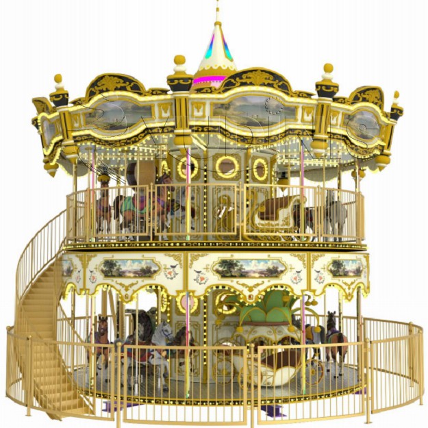 Double Decker Carousel for sale