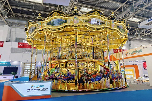 double decker carousel in Beijng double decker carousel in Beijng