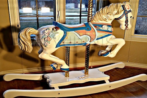 Wooden Carousel Horses