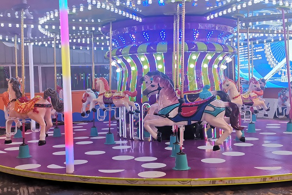 36 seats Outdoor amusement carousel for sale